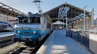 [Cab ride] De Marseille St Charles à Avignon en cabine d'une BB22200 tractant un Corail