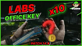 10 Labs Manager's Office Key Openings - Huge Profits in Escape from Tarkov Patch 14.6