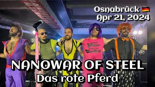 Nanowar of Steel - Das rote Pferd @Bastard Club, Osnabrück, Germany 🇩🇪 April 21, 2024 LIVE HDR 4K