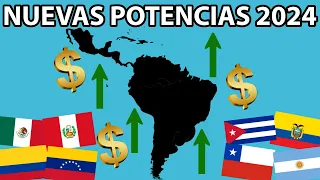 PAÍSES MÁS RICOS DE AMÉRICA LATINA 2024 (PIB PER CÁPITA PPA)