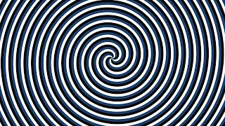 8K Optical Illusion, A Hypnotic Spiral