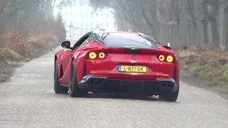 Novitec Ferrari 812 SuperFast Almost Losing Control At Car Meet!