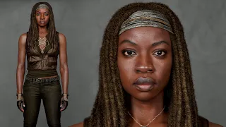 3D Model of Michonne