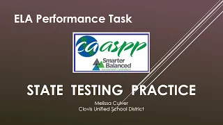 CAASPP ELA Performance Task [Student Tutorial]