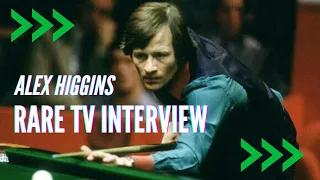 Alex Hurricane Higgins on Wogan 1987 - Rare interview with Snooker Champion