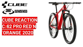 Cube REACTION C:62 PRO red´n´orange 2020: 360 Bike review