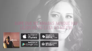 Supe Que Me Amabas (Lyric Video) - Marcela Gandara