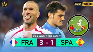 France 3 - 1 Spain ● (Zidane Domination) World Cup 2006 | Extended Highlights & Goals HD