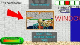 1st Prize apologizes for breaking the window (BALDI)