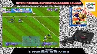 International Superstar Soccer Deluxe - Mega Drive / Genesis [International Cup] [Longplay]