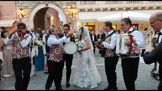 Sicilian Folk band Taormina - wedding Events luxury special day