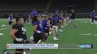 K-State prepares to take on Alabama in Sugar Bowl