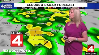 Metro Detroit weather forecast April 15, 2024  -- 4 p.m. Update