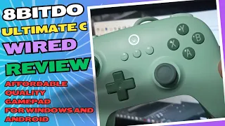 8bitdo Ultimate C Wired Controller for Windows and Android | Unboxing | Review | Testing