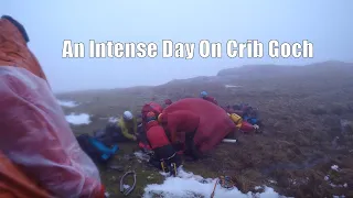 An Intense Day On Crib Goch (feat. Llanberis Mountain Rescue)