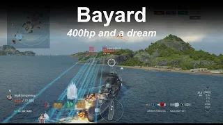 Bayard 400hp and a dream - World of Warships Legends - Stream Highlight