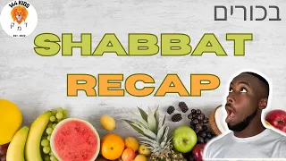 Shabbat Recap 4-15-23 | Kids Bible Study on Feast of First Fruits Bikkurim