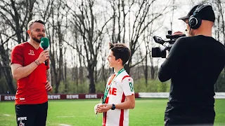 Robin rockt das Training beim 1. FC Köln