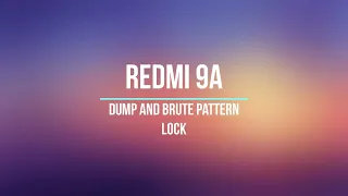 Redmi 9A Read Pattern lock by Oxygen Forensic