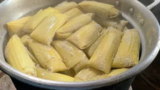 Como aser tamales y riguas de elote