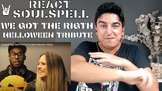 🟡Reagindo a We Got The Rigth (Helloween Tribute)😱Soulspell Metal Opera🤘We Got The Rigth React🎧