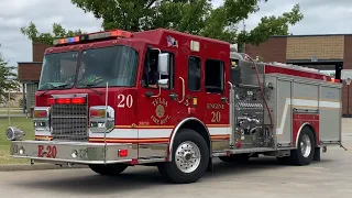 Tulsa Engine 20 Responding