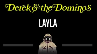Derek And The Dominos (Eric Clapton) •  Layla (CC) 🎤 [Karaoke] [Instrumental Lyrics]