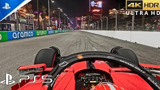 F1 23 (PS5) 4K 60FPS HDR Gameplay (Las Vegas)