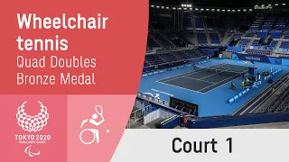 Wheelchair Tennis Quad Doubles Bronze Medal Match | Day 8 | Tokyo 2020 Paralympic Games