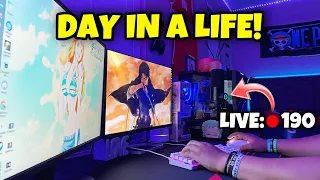 The Day In A Life Of A 16 Year Old Streamer!