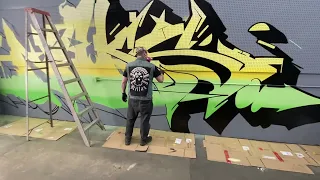 NAKS & BIG MILES -  RAW Audio - Stompdown Killaz - Graffiti Video