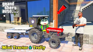 Franklin & shinchan Buy Mini RC Tractor and Trolly in GTA 5 | JNK GAMER