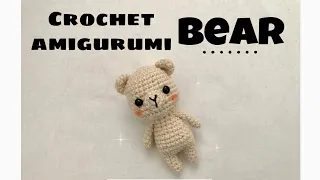 How to Crochet Amigurumi Bear | Full Tutorial | Beginners #1