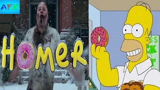 "The Simpsons" References in Film/Television SUPERCUT by AFX