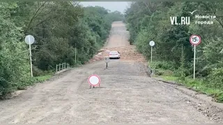 VL.ru – Аварийный мост в районе Безверхово и сель возле Бамбурово