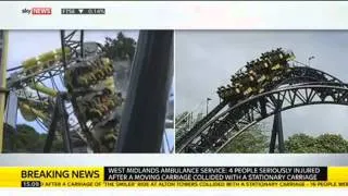 Alton Towers Smiler Rollercoaster Crash