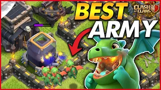 BEST DARK ELIXIR FARMING ARMY!! | Town Hall 9 Let's Play - Clash of Clans