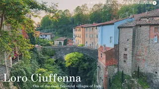 Поездка в Лоро Чьюффенна, одну из самых красивых деревень Италии / Тоскана / Средневековая деревня
