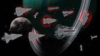 The Beginning  | Part I - StarWars fleet battle - Cosmoteer