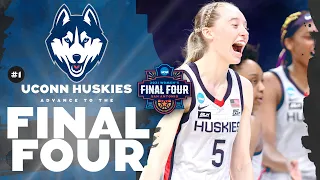 UConn vs. Baylor - Elite Eight Women's NCAA Tournament Extended Highlights