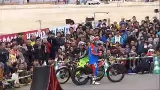 佐賀バルーンフェスタ ホンダトライアルバイクショー2015年11月1日