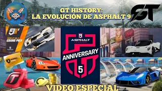 5 AÑOS DE ASPHALT 9 ft. @Admega  | GT HISTORY