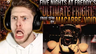 Vapor Reacts #951 | [FNAF SFM] FNAF UCN SONG ANIMATION "Ultimate Fright" by Macabre_Void REACTION!!