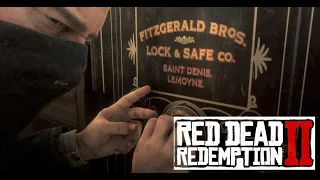 Red Dead Redemption 2 Bank Robbery PS5 60FPS 4K Gameplay