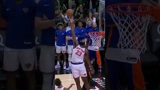 Clint Capela Miss The Lob That Can Tie The Game Because Mitchell Robinson Tip The Ball "INCREDIBLE"