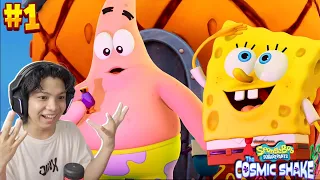 GAME SPONGEBOB INI PAKE SUARA BAHASA INDONESIA! Spongebob SquarePants : The Cosmic Shake #1