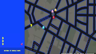 Google Maps - Pac-man