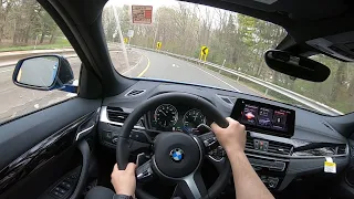 2022 BMW X2 M35 POV Test Drive and impressions