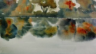 Watercolor: How To Paint Reflections on Water