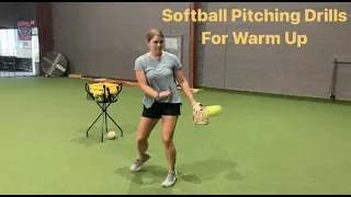 Softball Pitching Drills For Warm Up